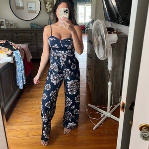 Floral jumpsuit